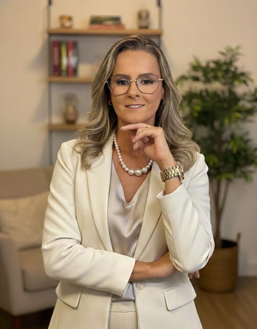 Graciela Oliveira, psicóloga clínica CRP 05/75493, em seu consultório
